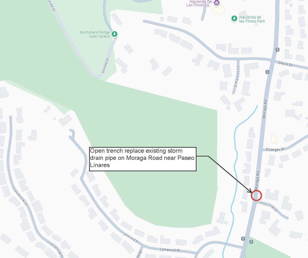 Moraga Paseo Linares - Google Maps