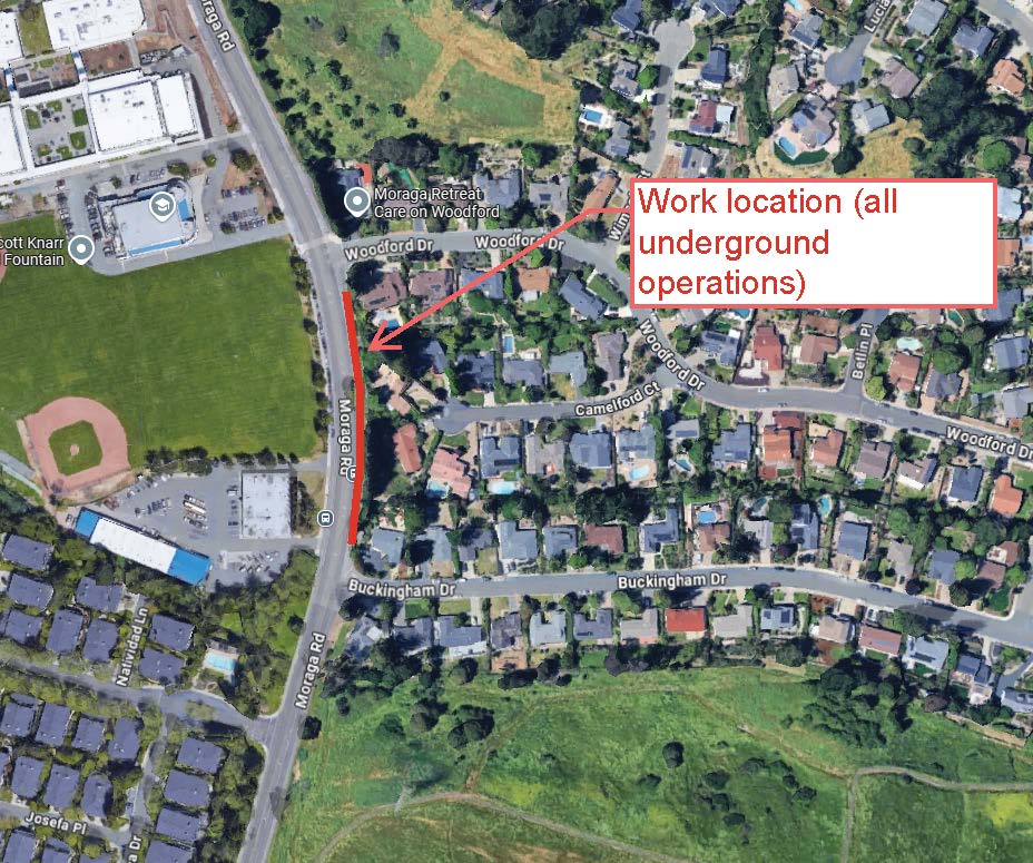 Moraga Rd Buckingham